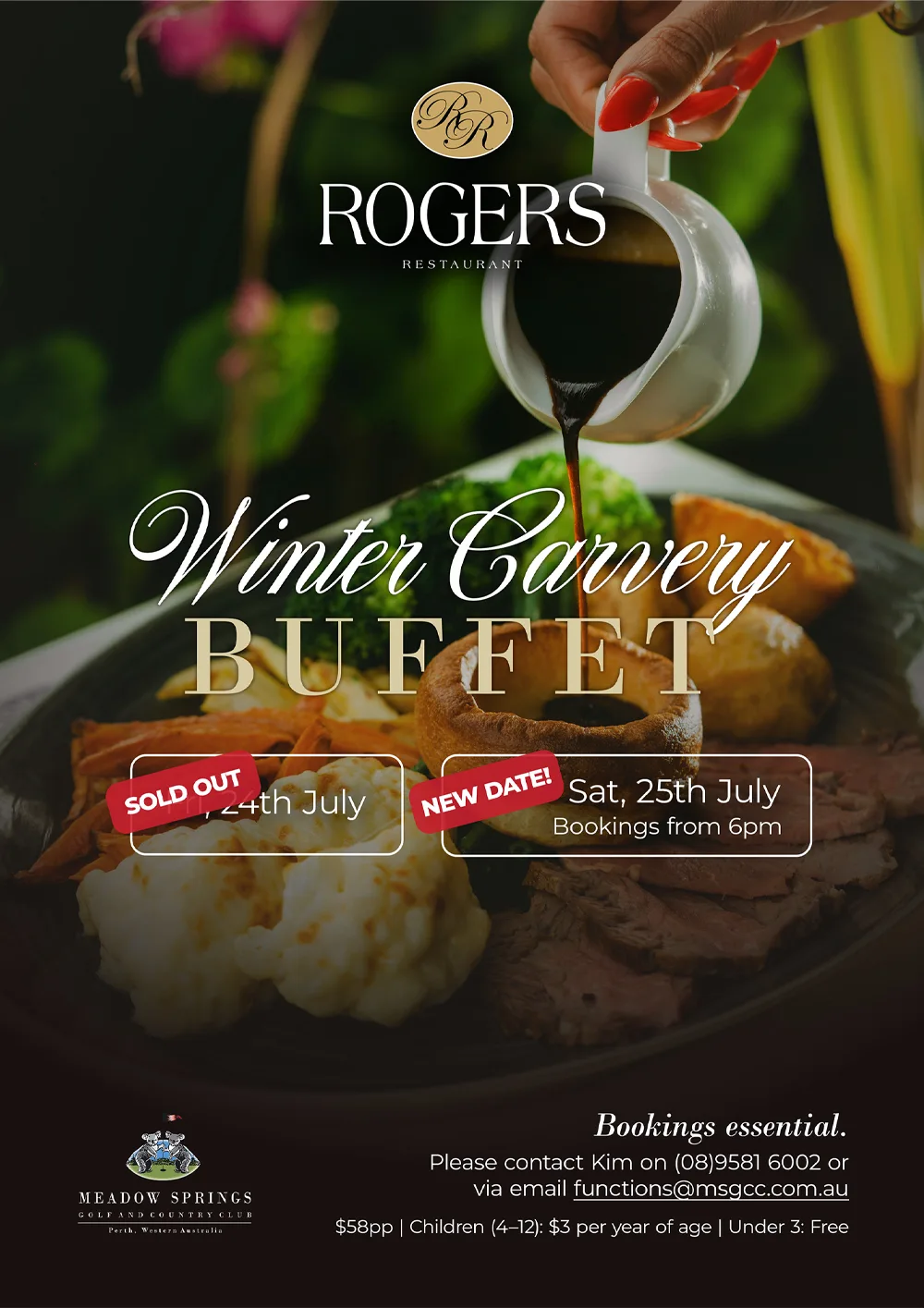 Winter Carvery Buffet 